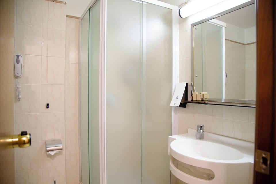 Standard Double Room | Bathroom | Free toiletries, hair dryer, bidet, towels