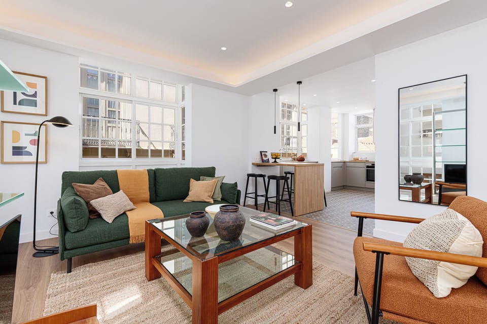 Apartment, 3 Bedrooms | Living area