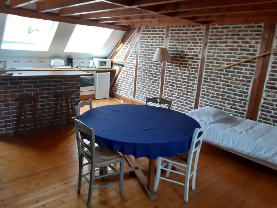 Traditional Apartment | Living area | 30-inch flat-screen TV with digital channels