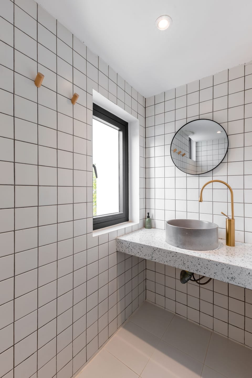 Deluxe Quadruple Room, 2 Queen Beds, Balcony, City View | Bathroom | Shower, hydromassage showerhead, eco-friendly toiletries, hair dryer