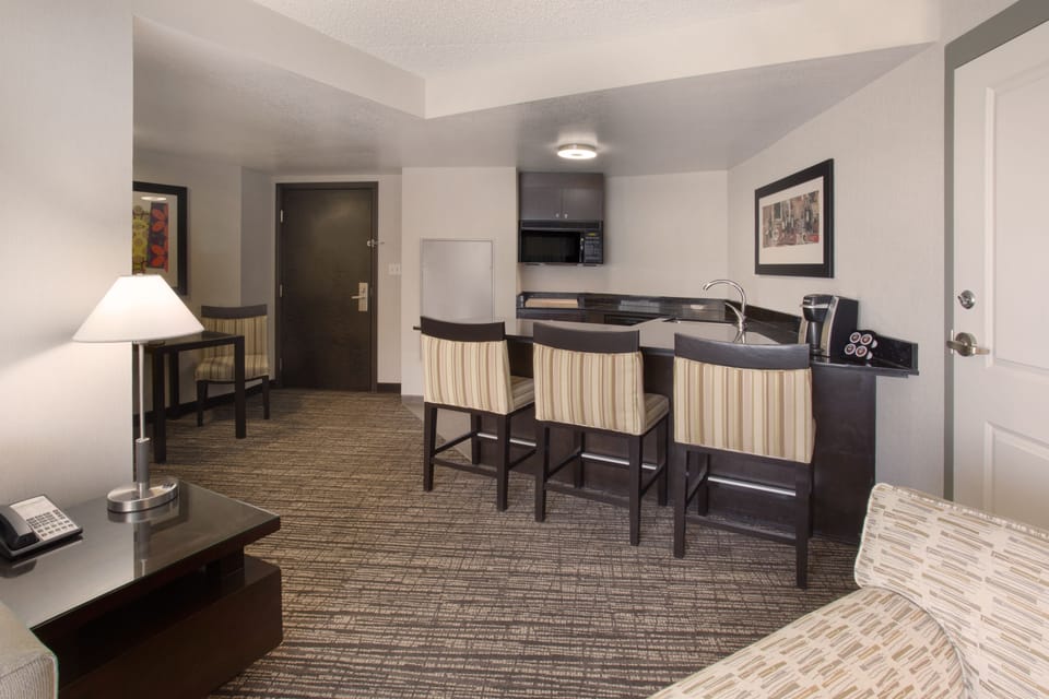 Premium bedding, pillowtop beds, desk, soundproofing