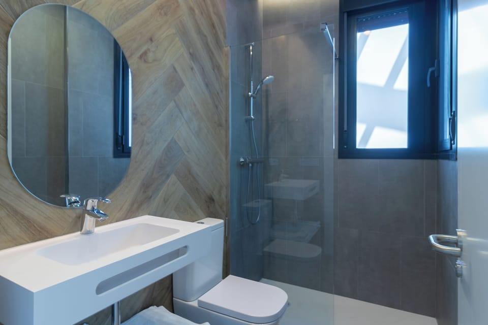 Standard Double Room, Private Bathroom | Bathroom | Hair dryer, towels, soap, shampoo