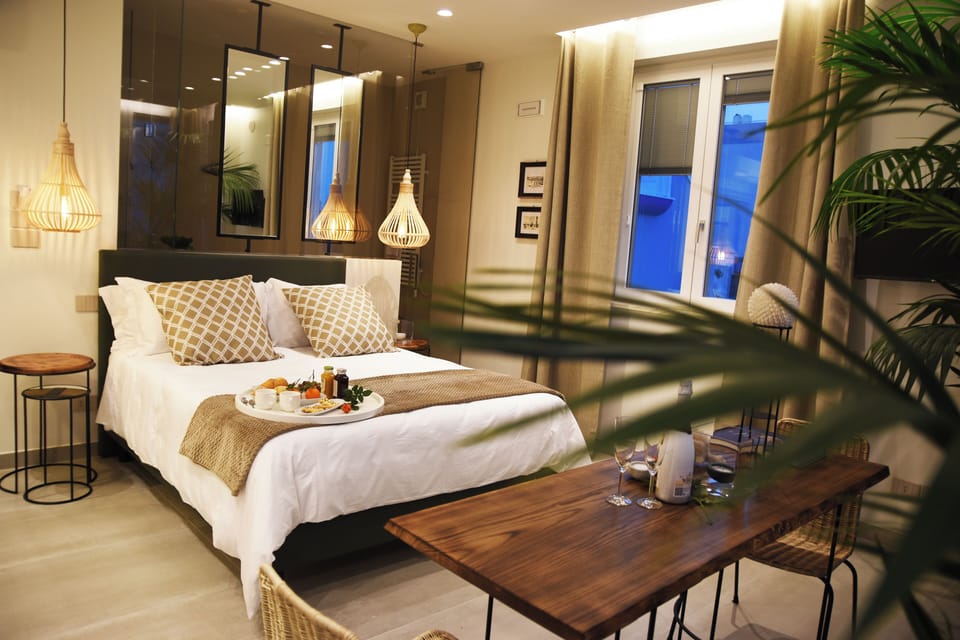 Deluxe Double Room, Private Bathroom, Sea View | In-room safe, blackout drapes, iron/ironing board (on request)