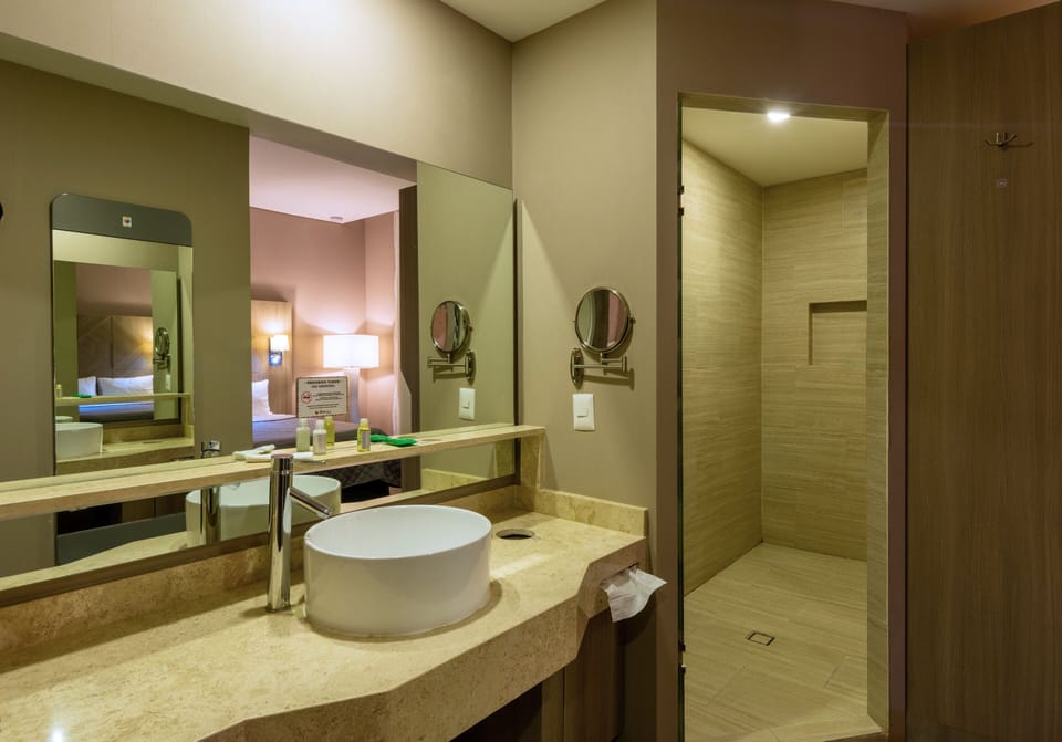 Premier Double Room | Bathroom | Shower, free toiletries, hair dryer, towels