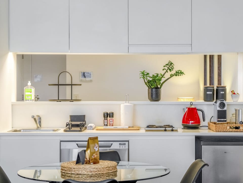 Apartment, 1 Bedroom (NSY045-609) | Private kitchen | Cookware/dishes/utensils, dining tables