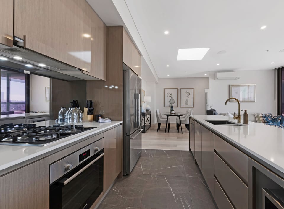 Comfort Apartment, 2 Bedrooms (NWP017-15080) | Private kitchen | Fridge, microwave, oven, stovetop