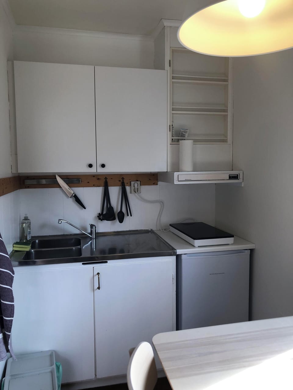 Basic Cottage, Mountain View | Private kitchen | Coffee/tea maker, electric kettle