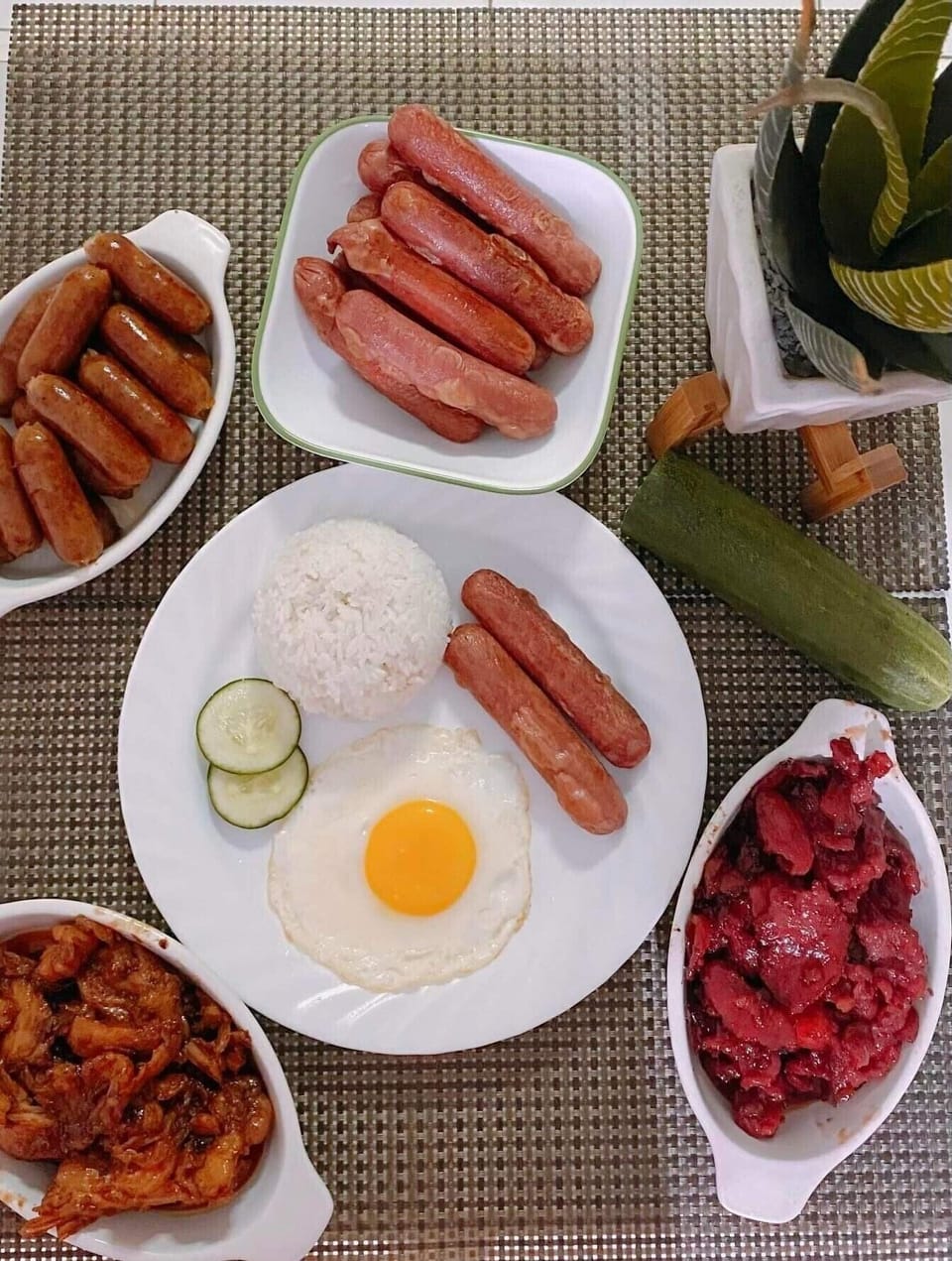 Free daily local cuisine breakfast