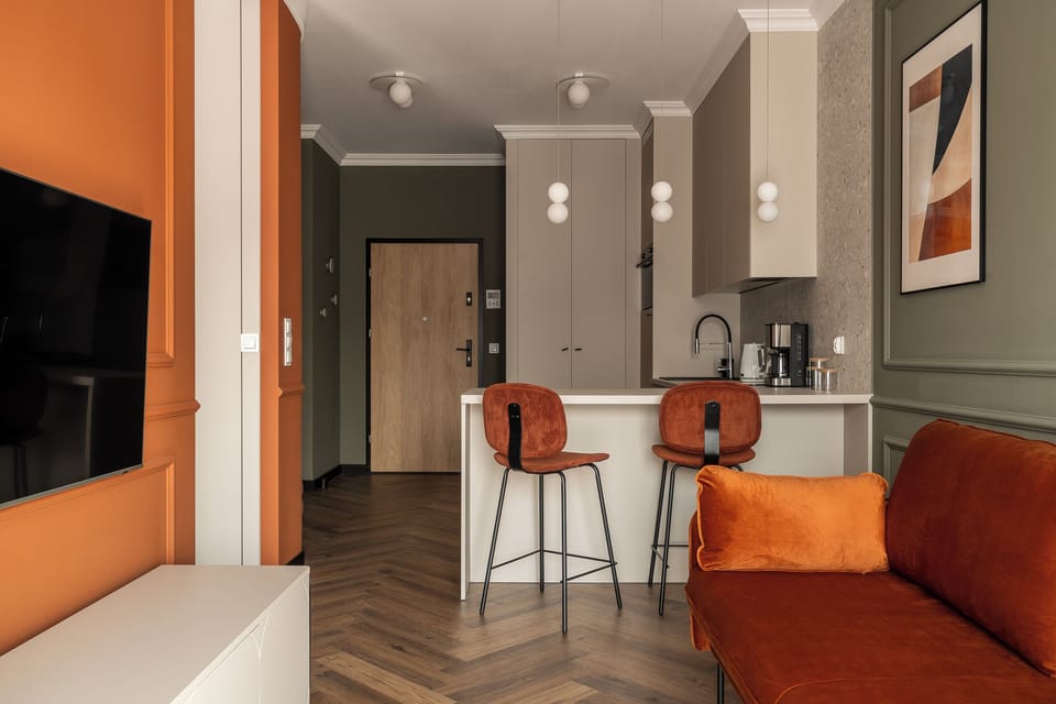 Apartment, Balcony | Living area
