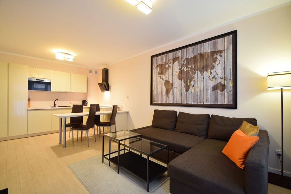 Apartment, Balcony | Living room | Flat-screen TV