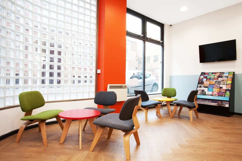 Lobby sitting area