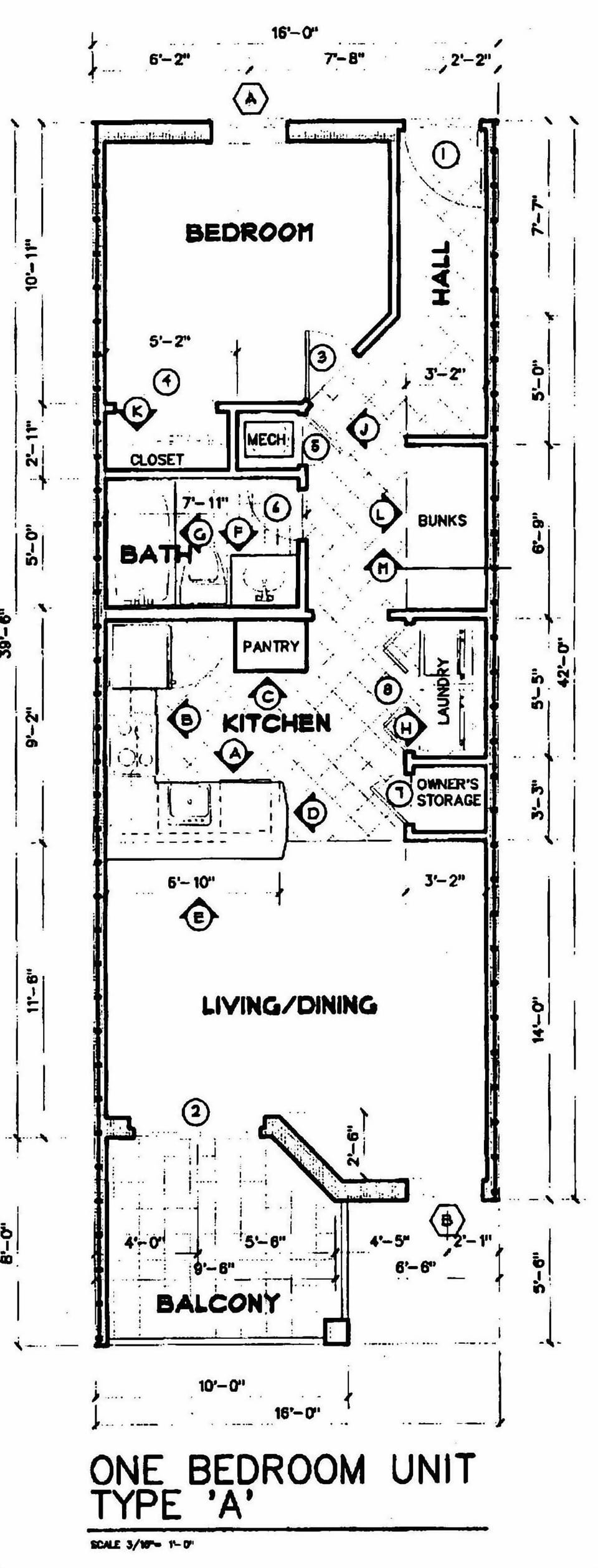 Condo, 1 Bedroom | Floor plan