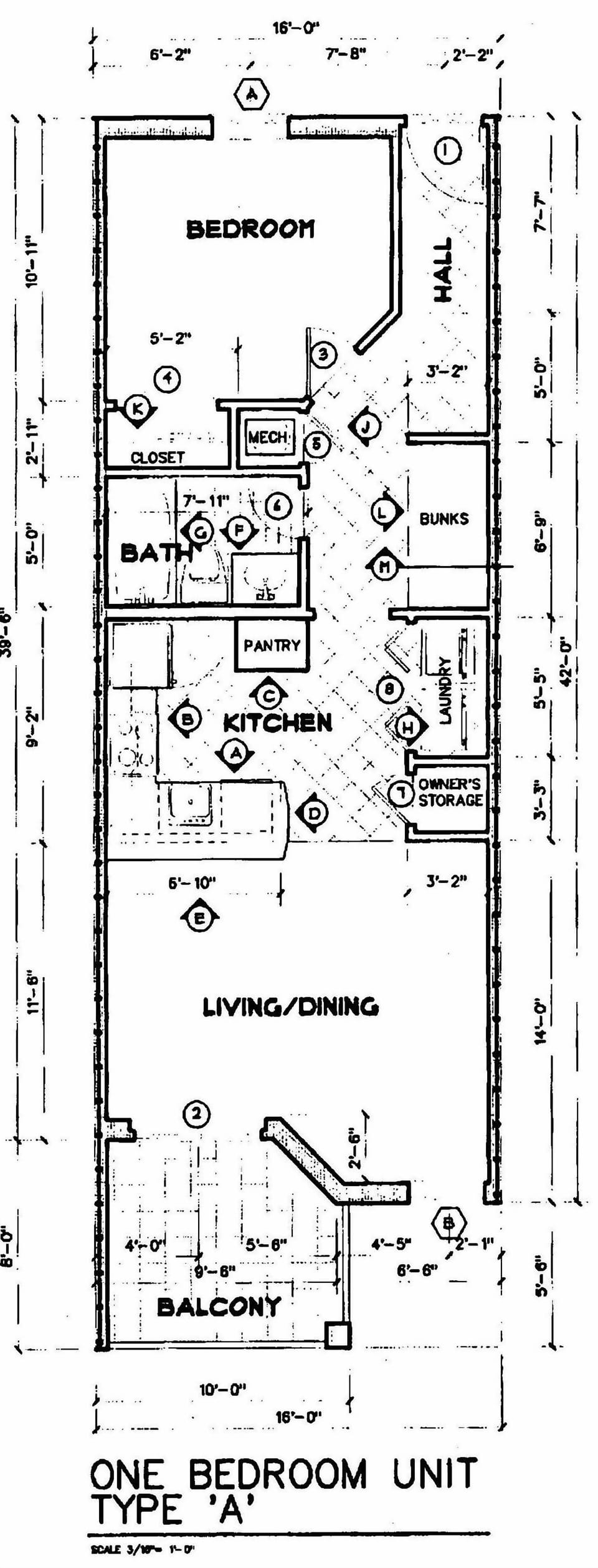 Condo, 1 Bedroom | Floor plan
