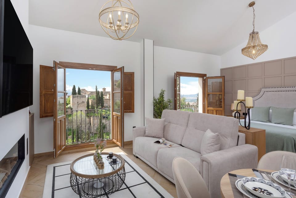 Apartment (1 Bedroom) | Living area