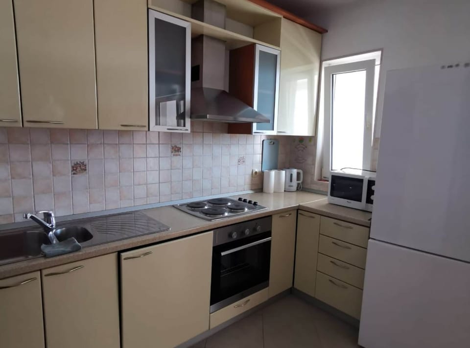 Apartment (Three Bedroom Apartment with Terrace ) | Private kitchen | Fridge