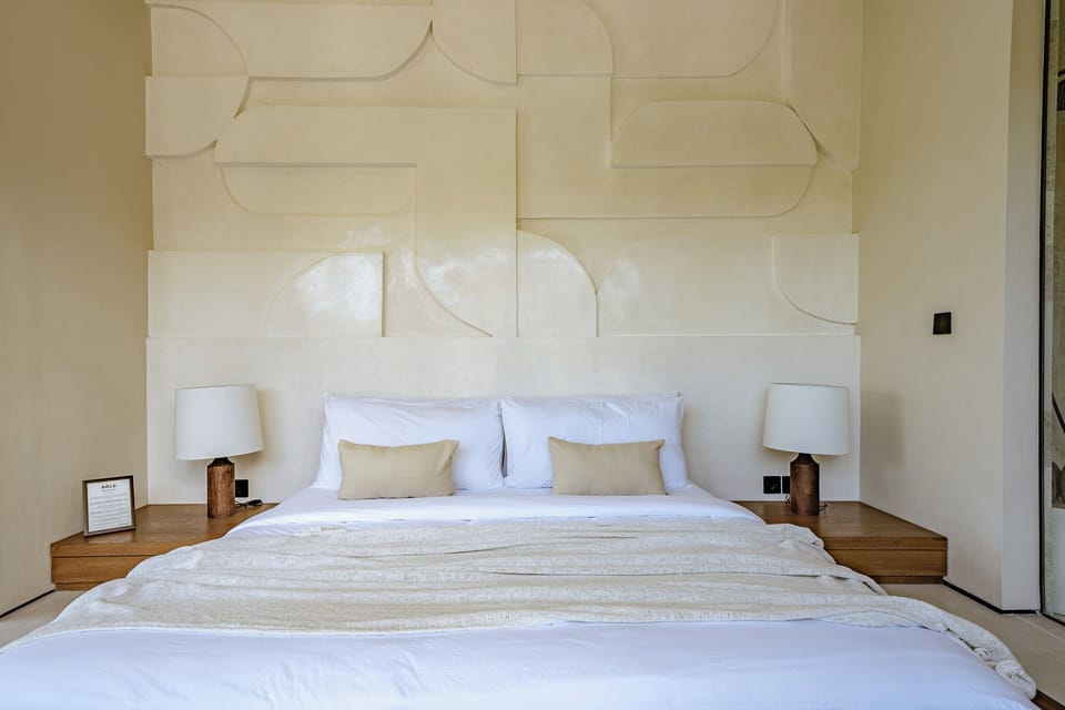 Luxury Villa, Pool View | Egyptian cotton sheets, premium bedding, memory foam beds, free WiFi