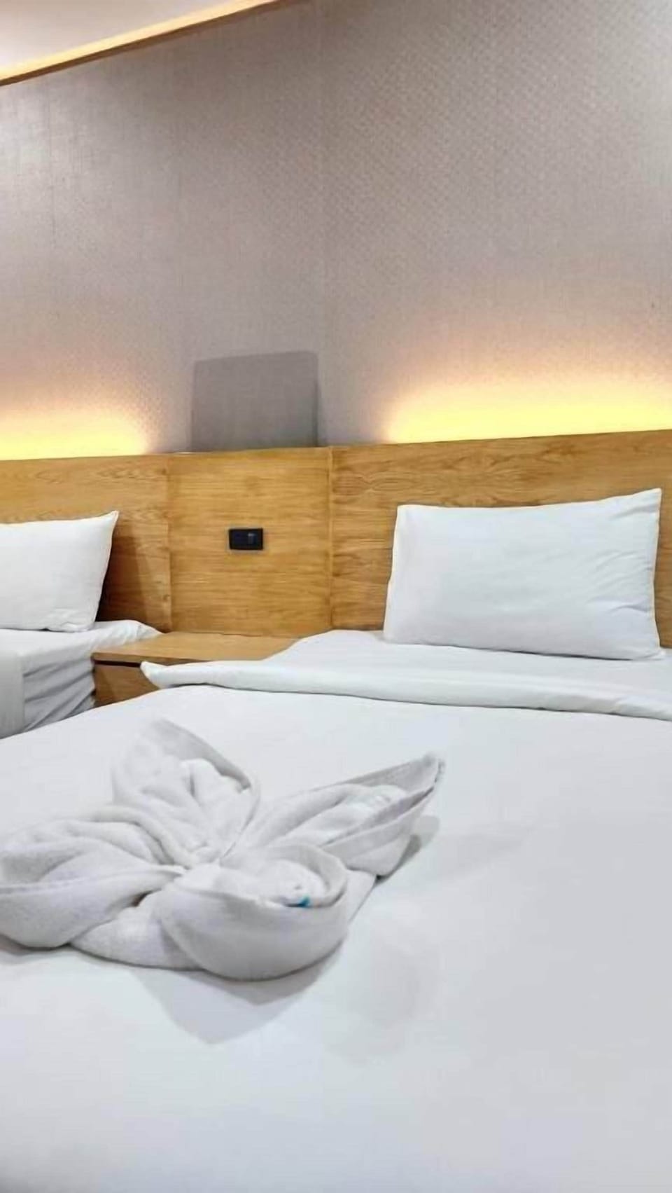 Free WiFi, bed sheets