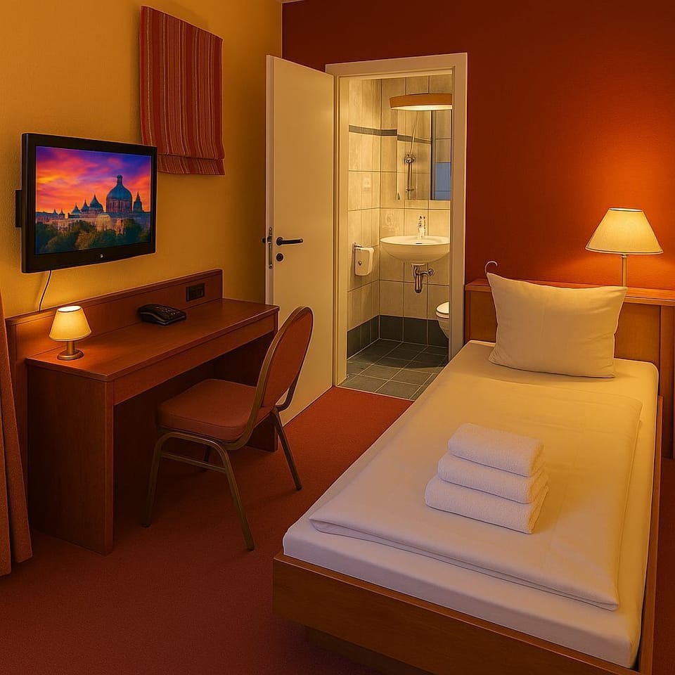 Standard Single Room | Desk, soundproofing, iron/ironing board, free WiFi