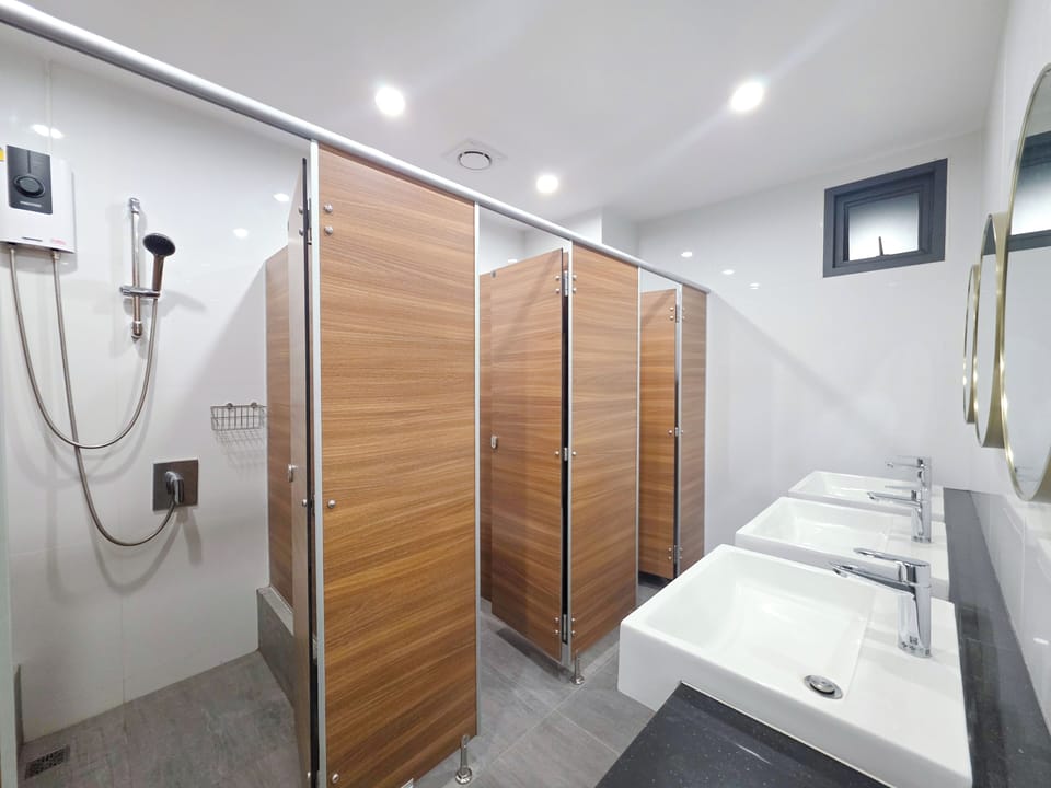 Shared bathroom