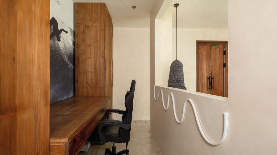 Villa, Pool View | 4 bedrooms, desk, laptop workspace, bed sheets