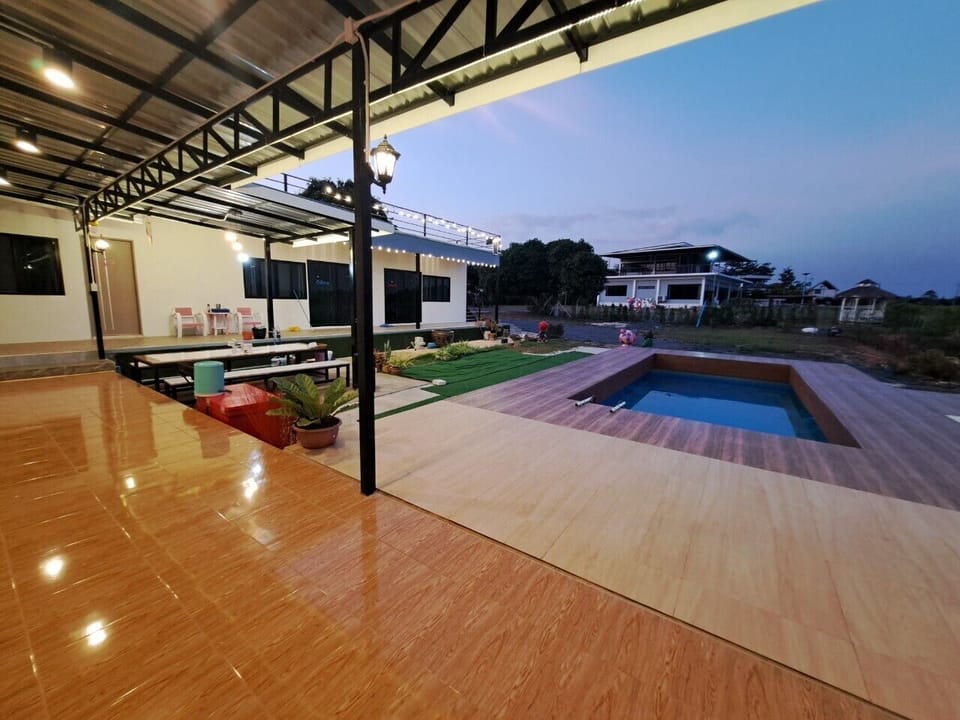 Family Villa, 3 Bedrooms, Private Pool, Pool View | View from room