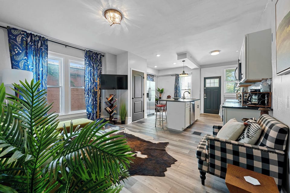 Apartment, Multiple Beds, Kitchen, Garden View (Merion Village Residences 1164) | Living area | 42-inch flat-screen TV with digital channels