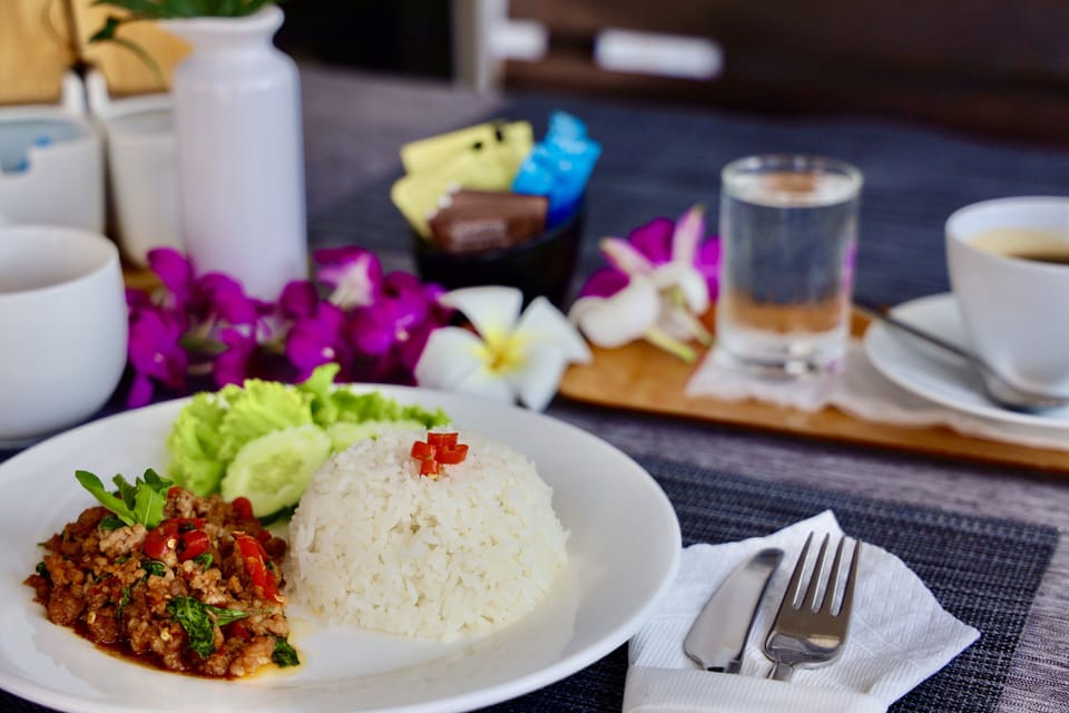 Free daily local cuisine breakfast