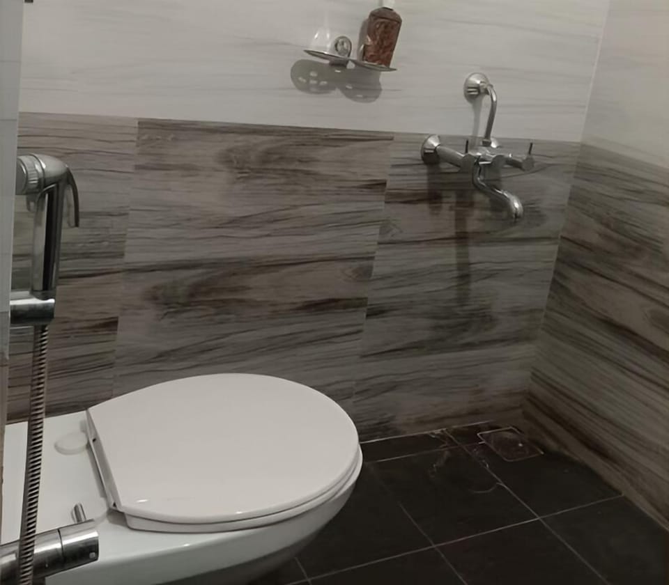 Raised toilet seat