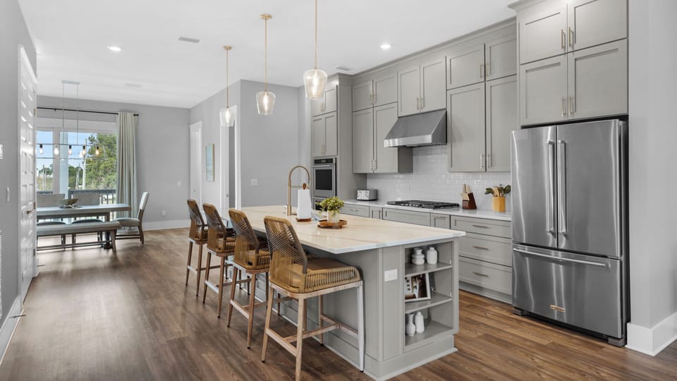 House, Multiple Beds, Patio, Garden View (Queen Palm) | Private kitchen | Fridge, microwave, oven, stovetop