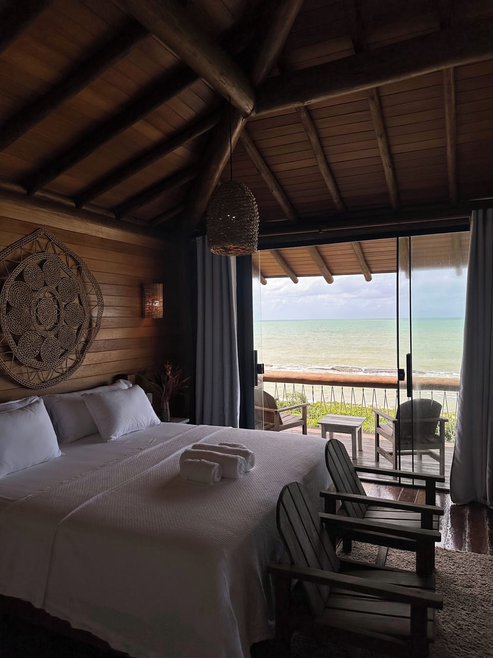 Deluxe Apartment, Lanai, Sea View | Minibar, free WiFi