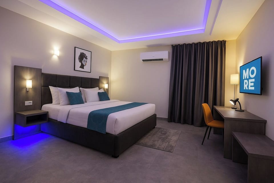 Soundproofing, free WiFi, bed sheets