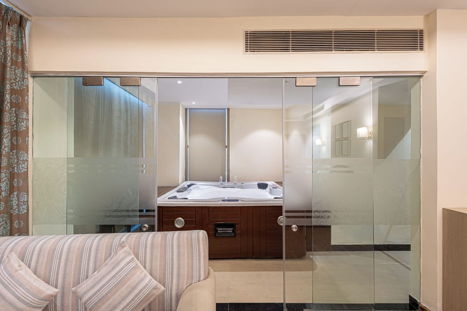 Luxury Studio Suite, City View | In-room safe, desk, laptop workspace, free WiFi