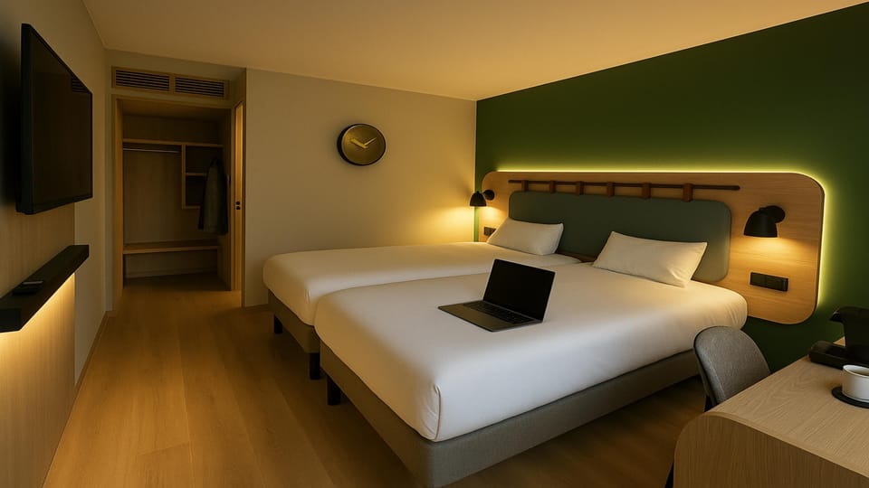 Standard Room, 2 Twin Beds | Breakfast area | Daily buffet breakfast for a fee