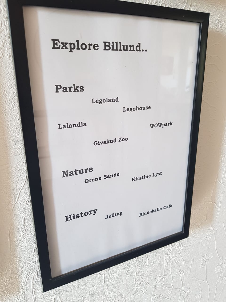 Children's area
