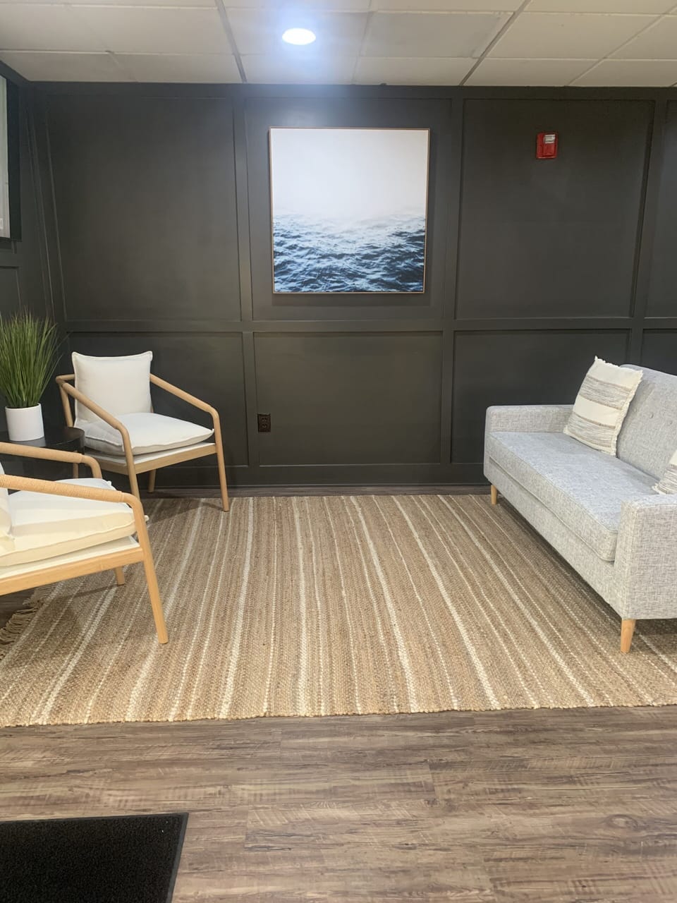 Lobby sitting area
