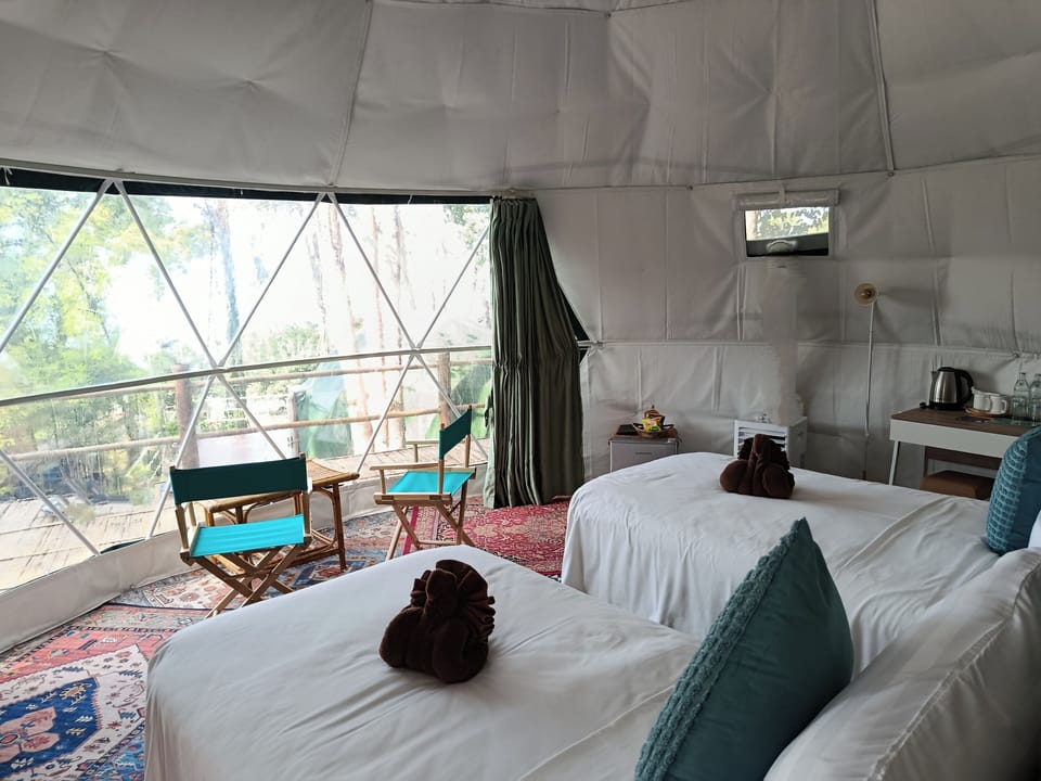 Superior Double or Twin Room, Partial Sea View | Minibar, individually decorated, individually furnished, desk