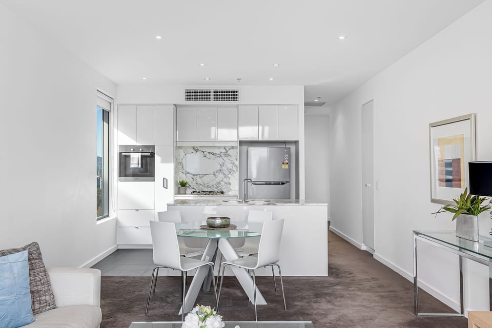 Apartment, 1 Bedroom, Balcony, City View | Private kitchen
