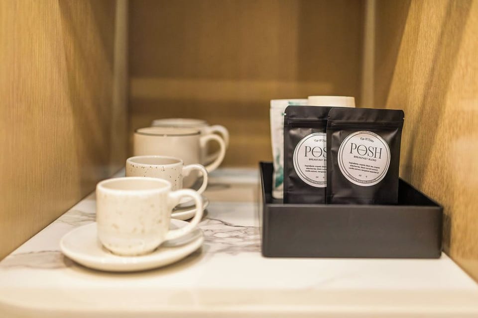 In-room safe, laptop workspace, blackout drapes, soundproofing