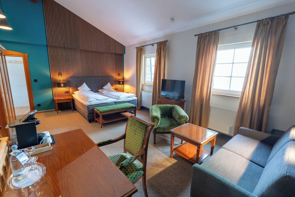 Superior Double Room | Hypo-allergenic bedding, in-room safe, desk, free WiFi