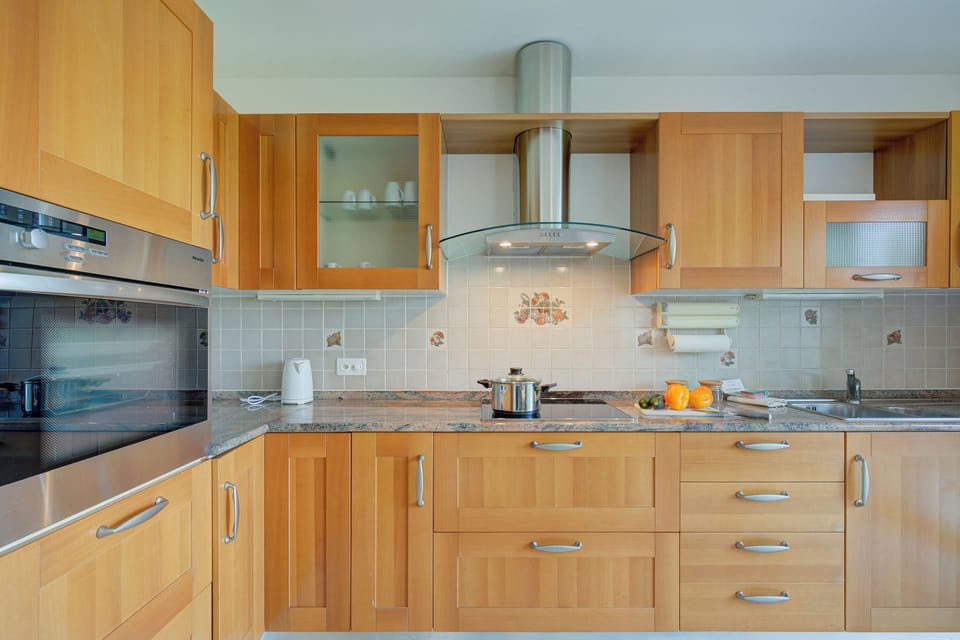 Standard Villa, 3 Bedrooms, Terrace, Mountainside (Casa Zaira 2 - Caviano Gambarogno) | Private kitchen | Fridge, oven, stovetop, dishwasher