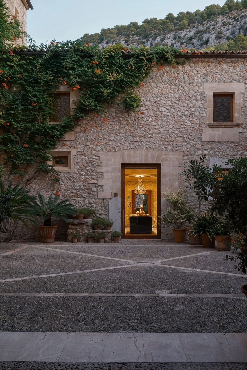 Courtyard view