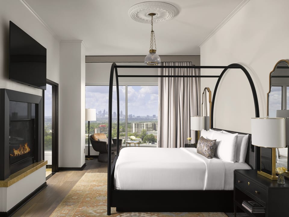 Presidential Suite, 1 King Bed | Egyptian cotton sheets, premium bedding, down comforters, minibar