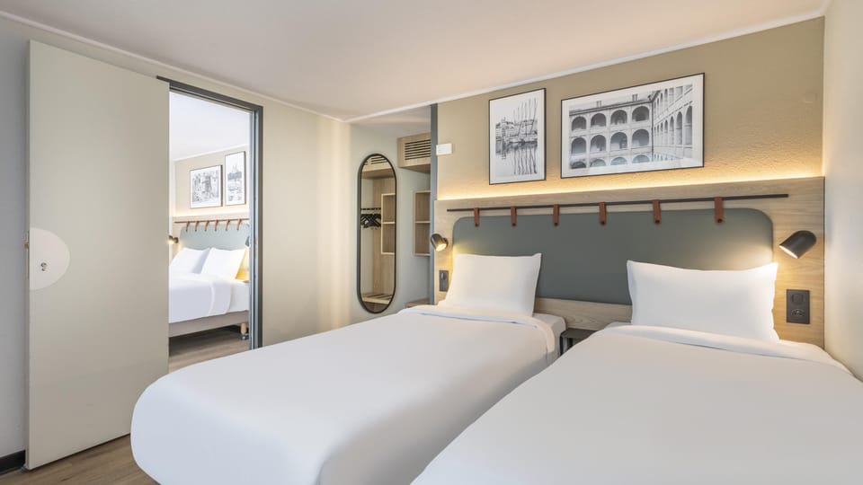 Standard Room, Multiple Beds, Connecting Rooms | Premium bedding, desk, soundproofing, iron/ironing board (on request)