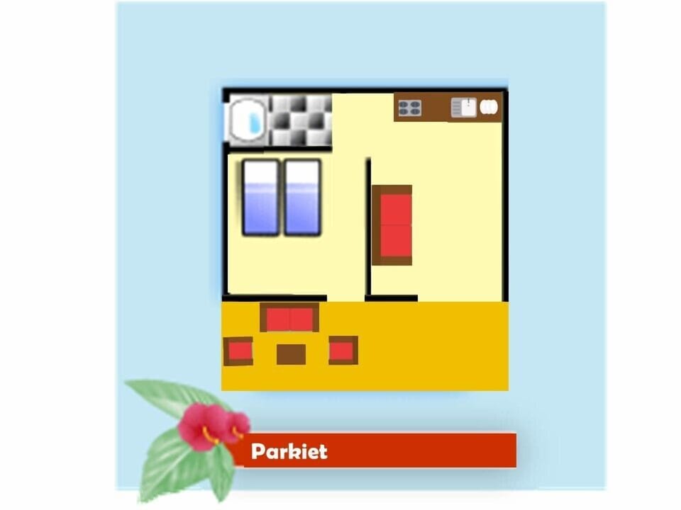Comfort Apartment, Garden View | Floor plan