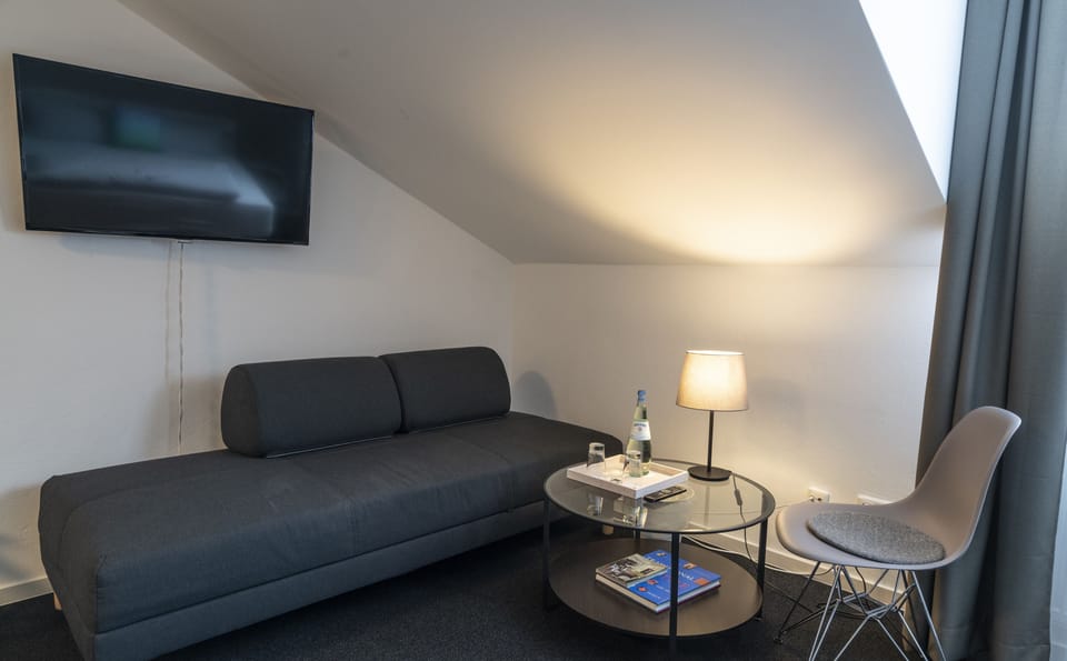 Comfort Double Room, 1 Bedroom, Non Smoking | Living area