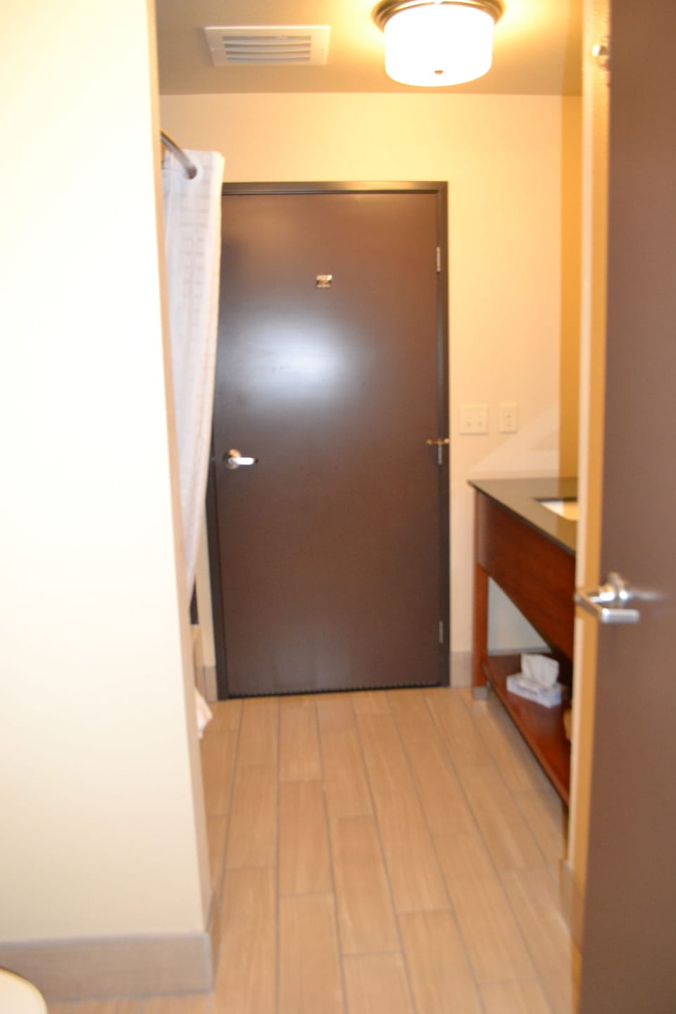 Suite, 1 King Bed with Sofa bed, Non Smoking (2 Rooms) | Bathroom | Hair dryer, towels