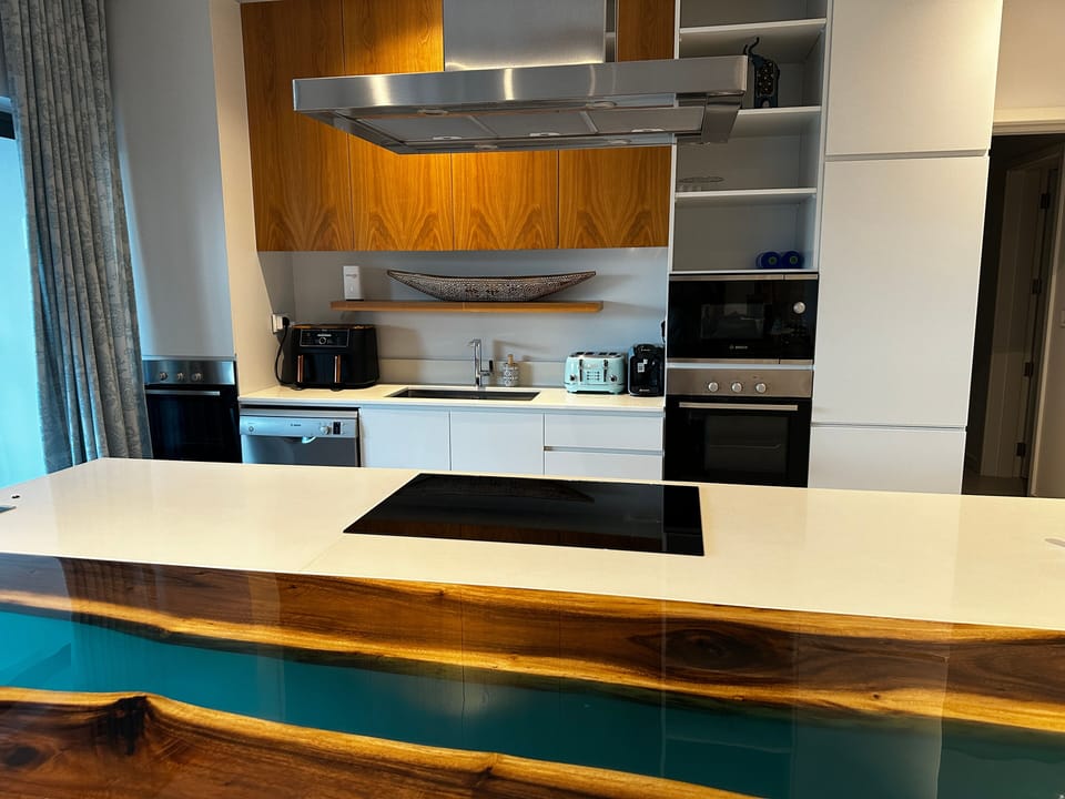 Presidential Penthouse, Pool View | 2 bedrooms, in-room safe, desk, laptop workspace