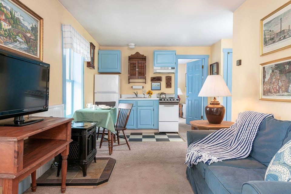 Deluxe Suite, 2 Bedrooms (Room #9) | Living area | Books