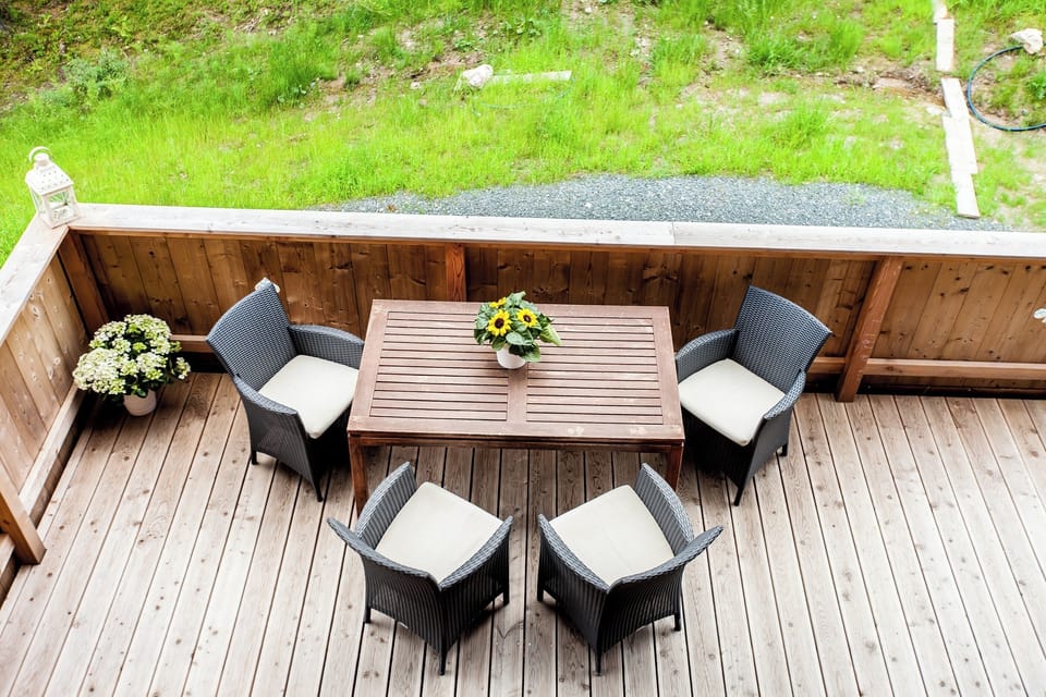 Comfort Chalet, 4 Bedrooms, Terrace, Mountain View | Terrace/patio