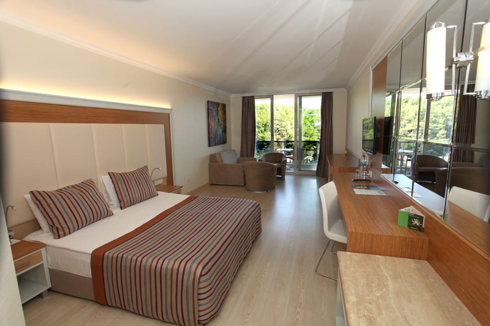 Minibar, in-room safe, desk, iron/ironing board